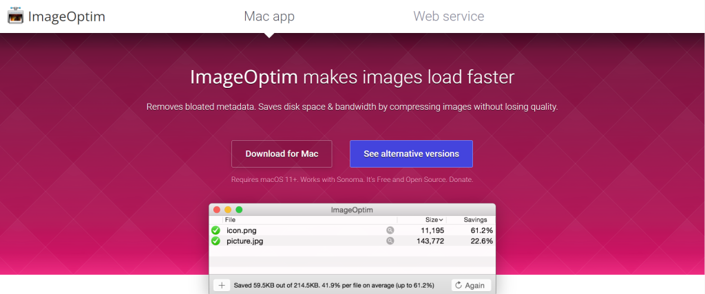 image optimizer